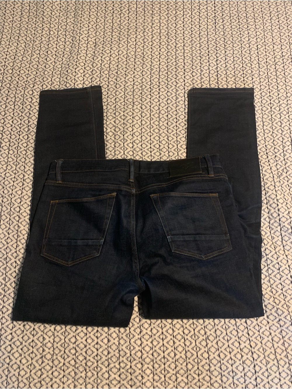Roark Hwy 133 Denim dark blue jeans size 34 x 32 - Picture 4 of 5